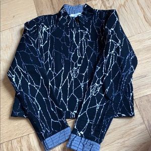 Fancy slightly cropped turtle neck